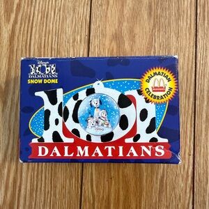 1996 McDonalds 101 Dalmatians Snowglobe NIB Collectible